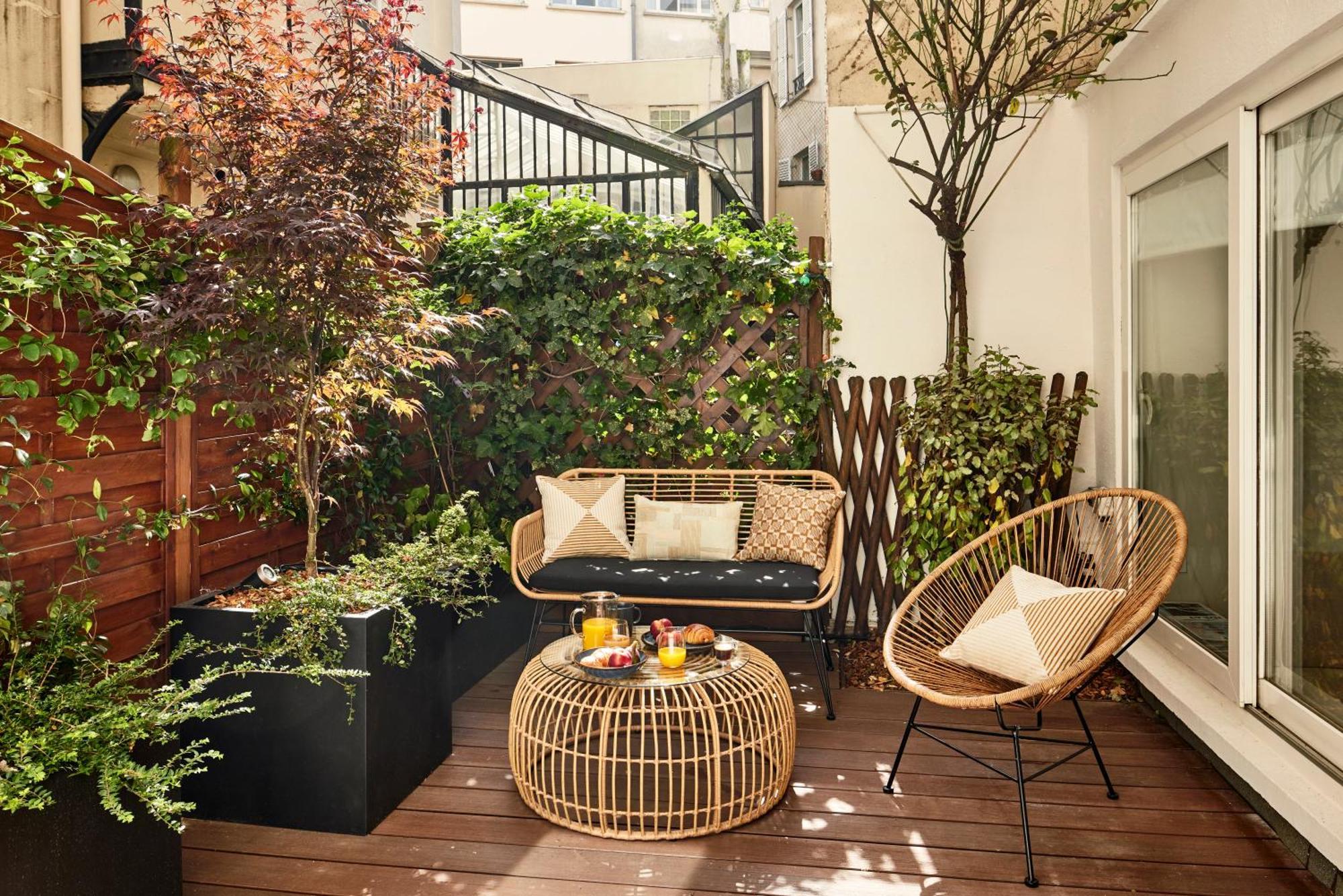 Stylish 2Br & 2Ba With Private Terrace Leilighet Paris Eksteriør bilde